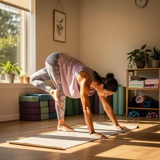 Certificado de finalización del curso de formación de instructores de yoga.
